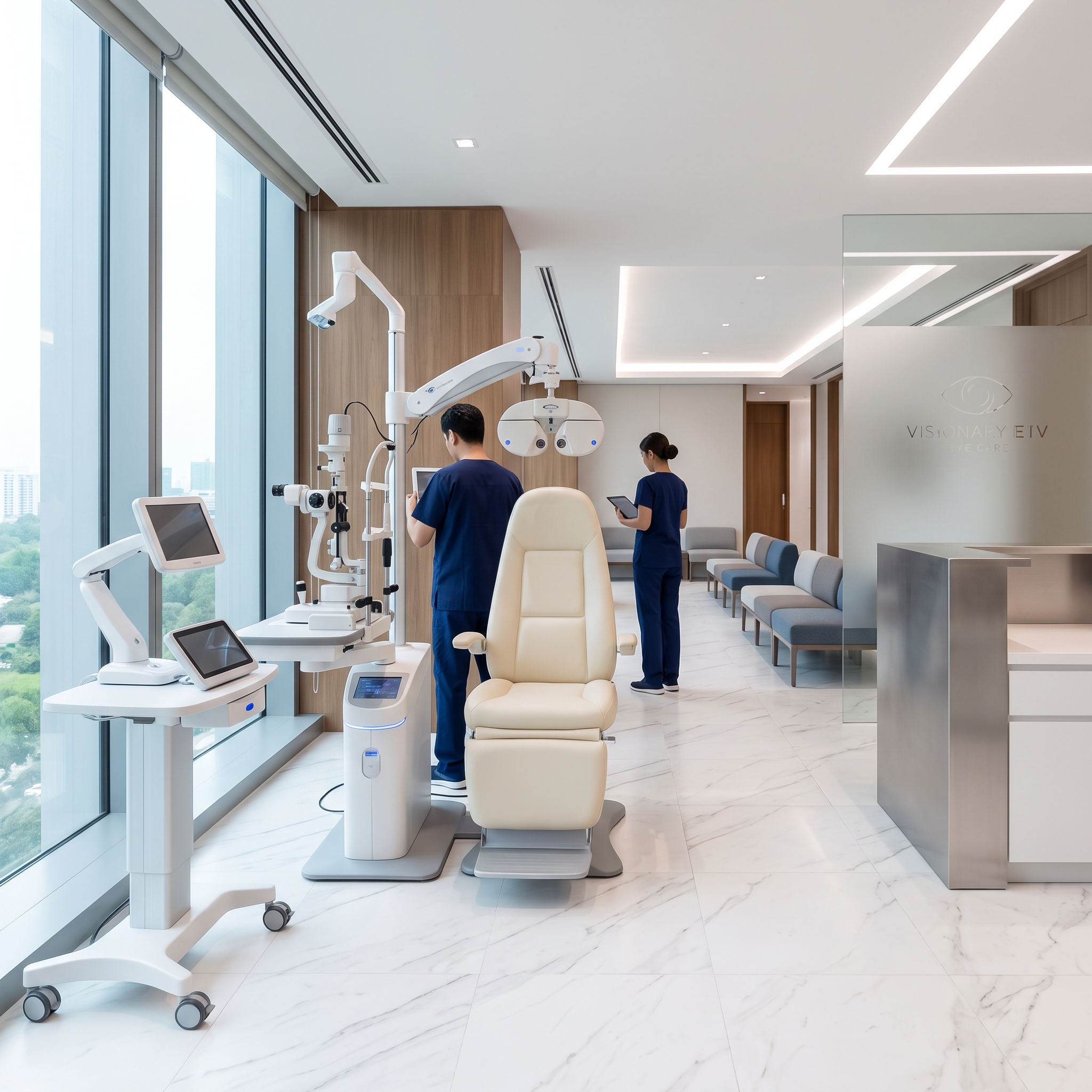Eye Treatments — partner clinic environment